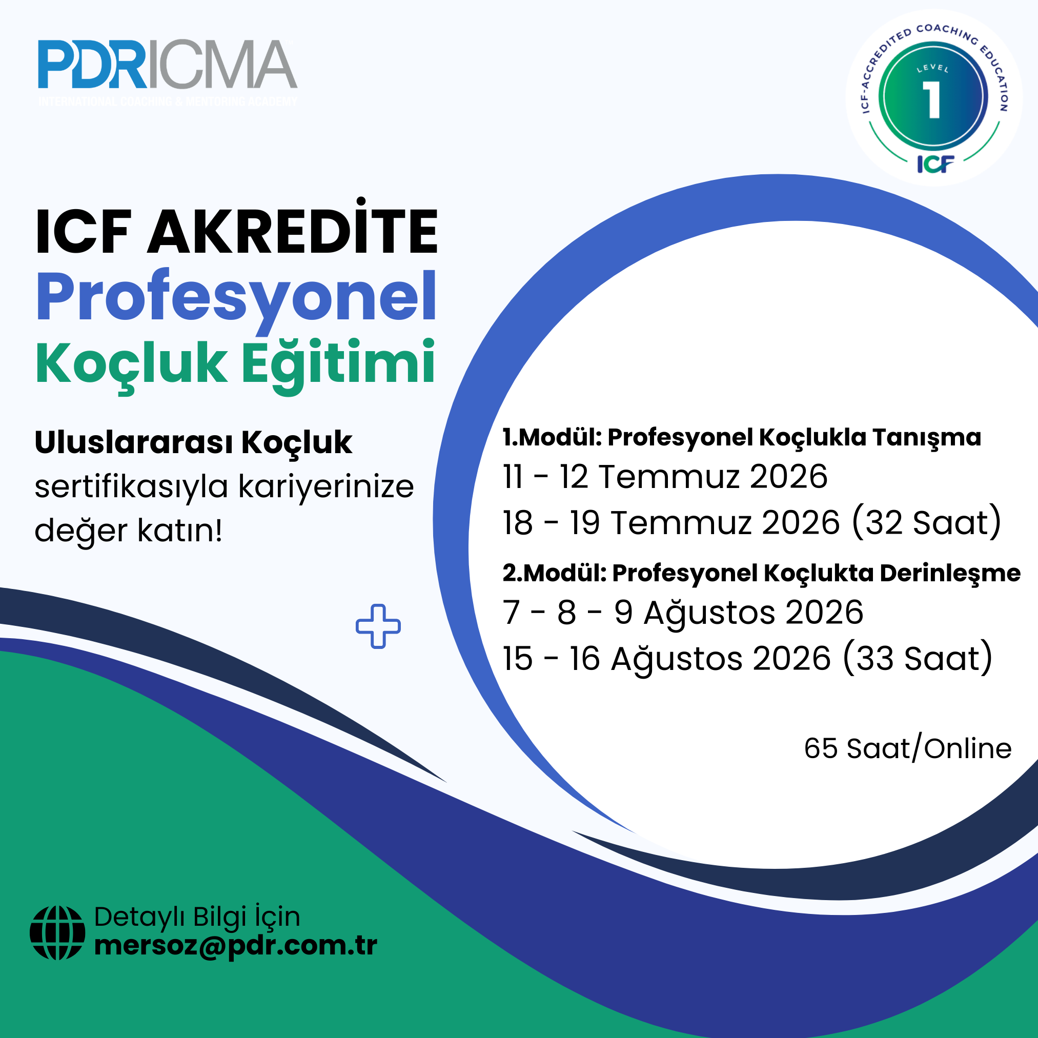 ICF Akredite Profesyonel Koçluk Eğitimi